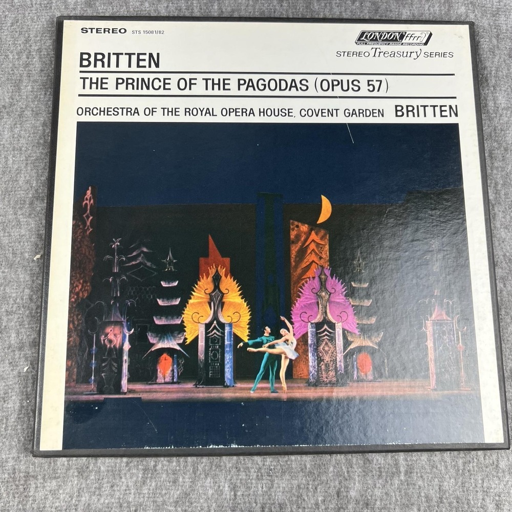 Britten Vinyl Box Set The Prince Of The Pagodas 2xLP Ballet London 12" Stereo